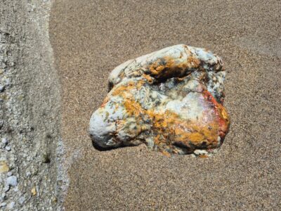 stein im meer